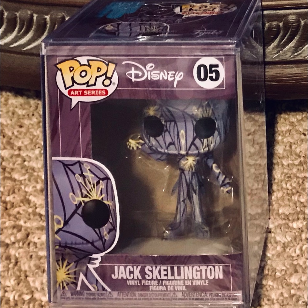Jack Skellington artist Funko Pop Limited Edition brand new